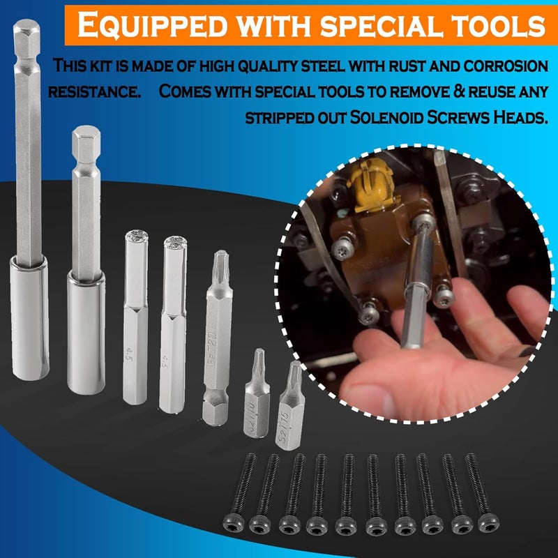 YMT Injector Tune Up Shim Kit Compatible with Ford 7.3L Powerstroke 1994-2003, for International T444E / DT466e / 1530E(134PCS/Set) - Image 3